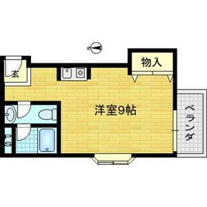 コトブキサンハイツの間取り