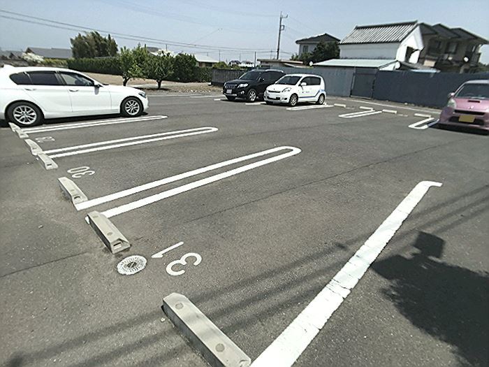 3/12 駐車場