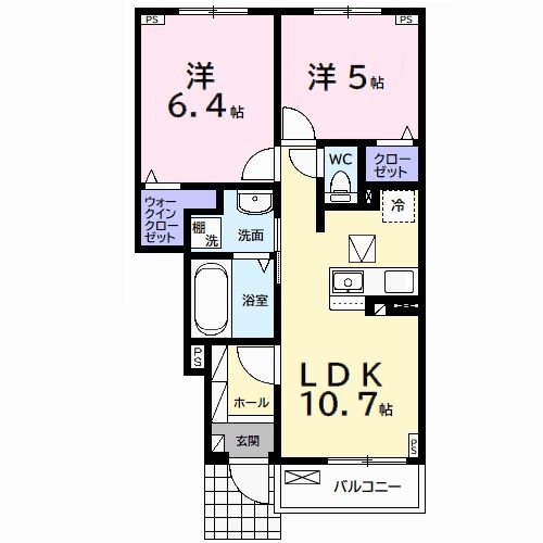 COCOTI BASEの間取り