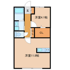 カーム一宮の間取り