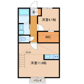 カーム一宮の間取り