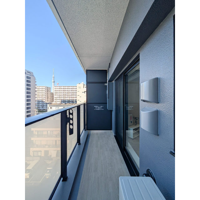 12/24 バルコニー