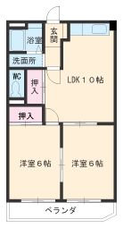 ラトゥール割塚の間取り