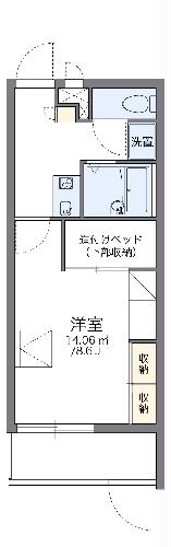 レオパレスアニマートの間取り