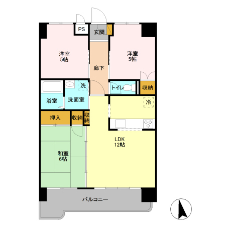 プレジデントマンションの間取り