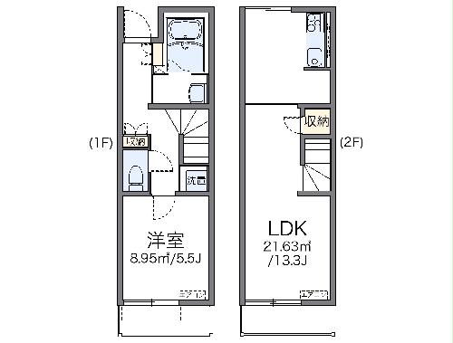 レオネクストコンカドールの間取り
