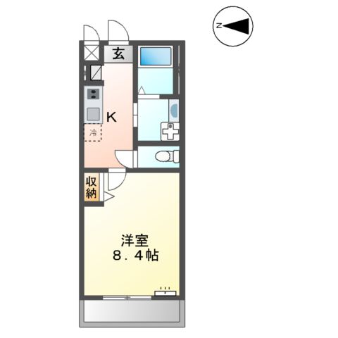 モンブランの間取り