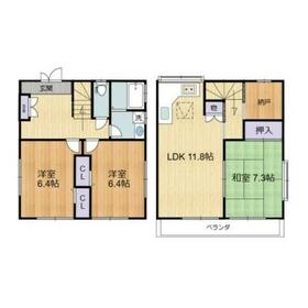 シャローム国立の間取り