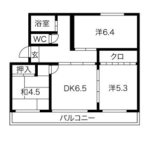 メゾン塚本の間取り