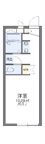 レオパレスルーチェの間取り