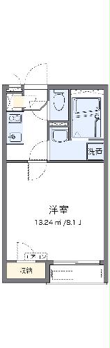 レオネクストおとがわⅡの間取り
