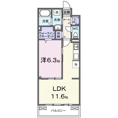 フィオーレの間取り