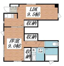 Sakasai Green Houseの間取り