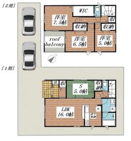 クレイドルガーデン市原市東国分寺台第2 2号棟の間取り