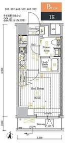 MAXIV横浜吉野町SOUTHの間取り