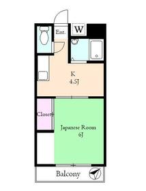 コーポ池田の間取り