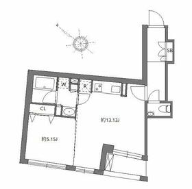 フラッフィー日本橋浜町の間取り