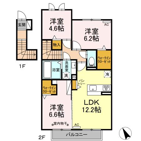 ベスタⅤの間取り
