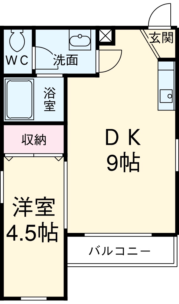 Etoile黒川の間取り