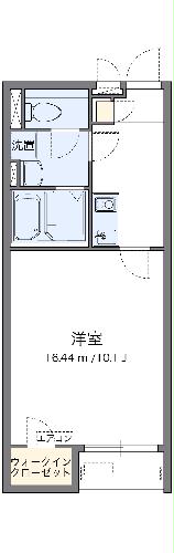 クレイノM アルカンシェルの間取り