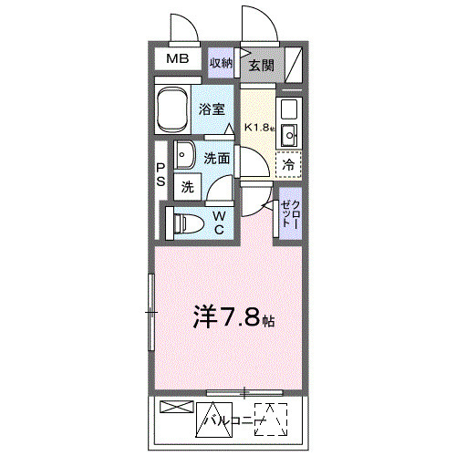 アンビシャスの間取り