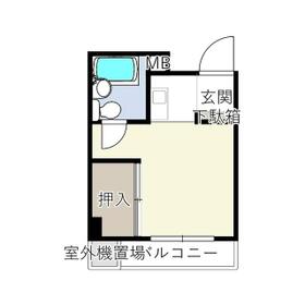 ＴＡＳ高円寺レジデンス・201号室の間取り