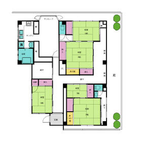 フォトナ新井薬師前(旧小久保マンションの間取り