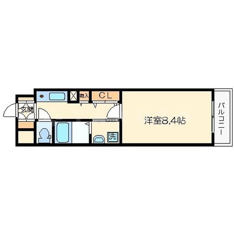 サムティ本町橋の間取り