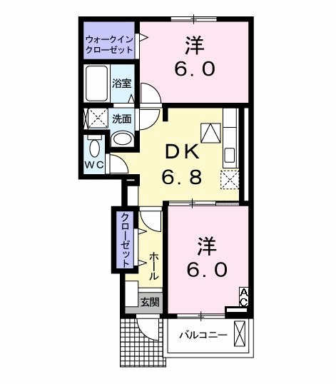 リバーサイド レジデンスの間取り