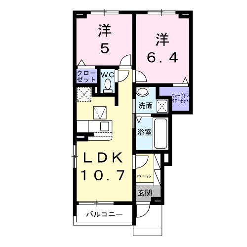 アネックスの間取り