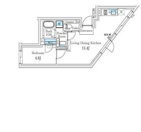 Ｆｉｋａ代々木上原・605号室の間取り