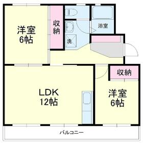 ハイツみのるの間取り