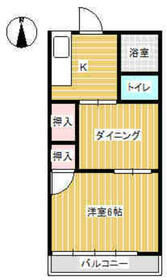 旭ハイツの間取り