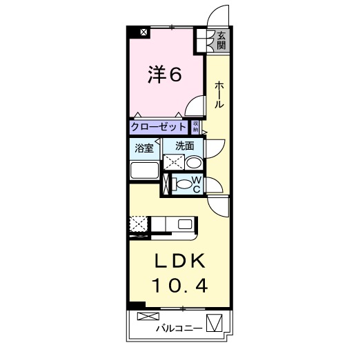 グロワールの間取り
