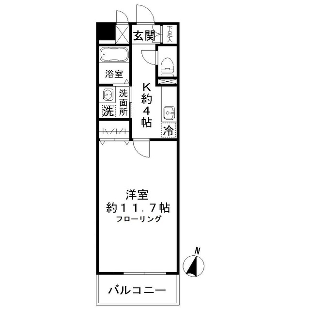 トレーフルの間取り