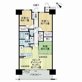ミリカ・ヒルズ 2街区の間取り