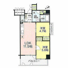 フェリス本通の間取り