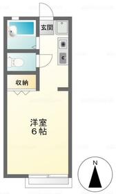 シャンブル・アン・ボーグの間取り