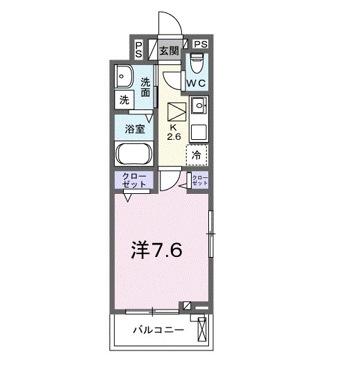ラ ルーチェ ゼロの間取り