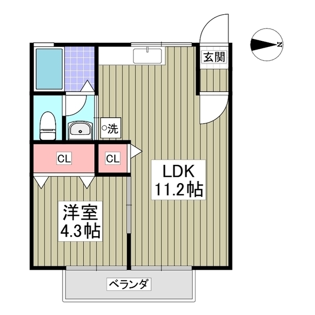 スプリングハイツの間取り