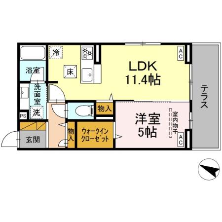 コニフェールIの間取り