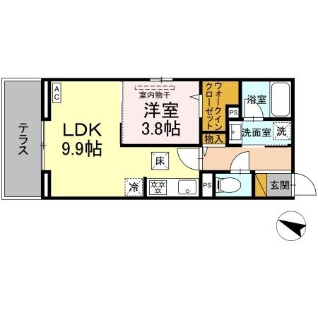 コニフェールIの間取り