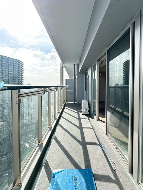 12/22 バルコニー