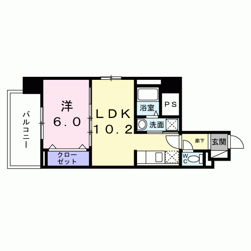 フェルデタワーの間取り