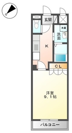 ローザ オノモンの間取り