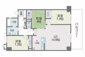 アイランドシティ・インフィニガーデンサウス棟の間取り