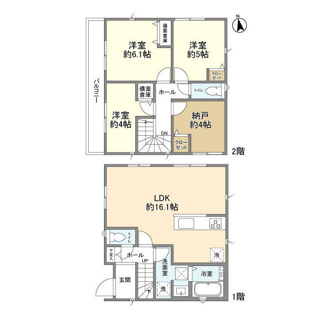 Kolet岩槻宮町#03の間取り