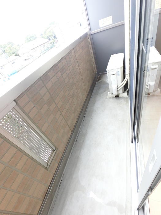 12/24 バルコニー