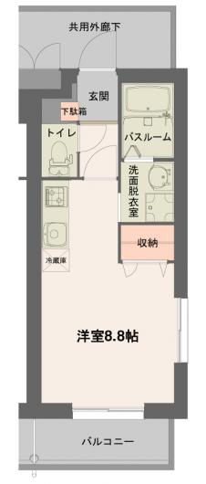 メゾン・クレールの間取り