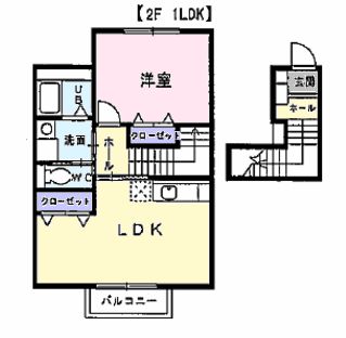 オーシャン21の間取り